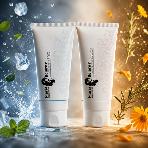 Gel de CBD frío o calor: cuándo usar cada uno