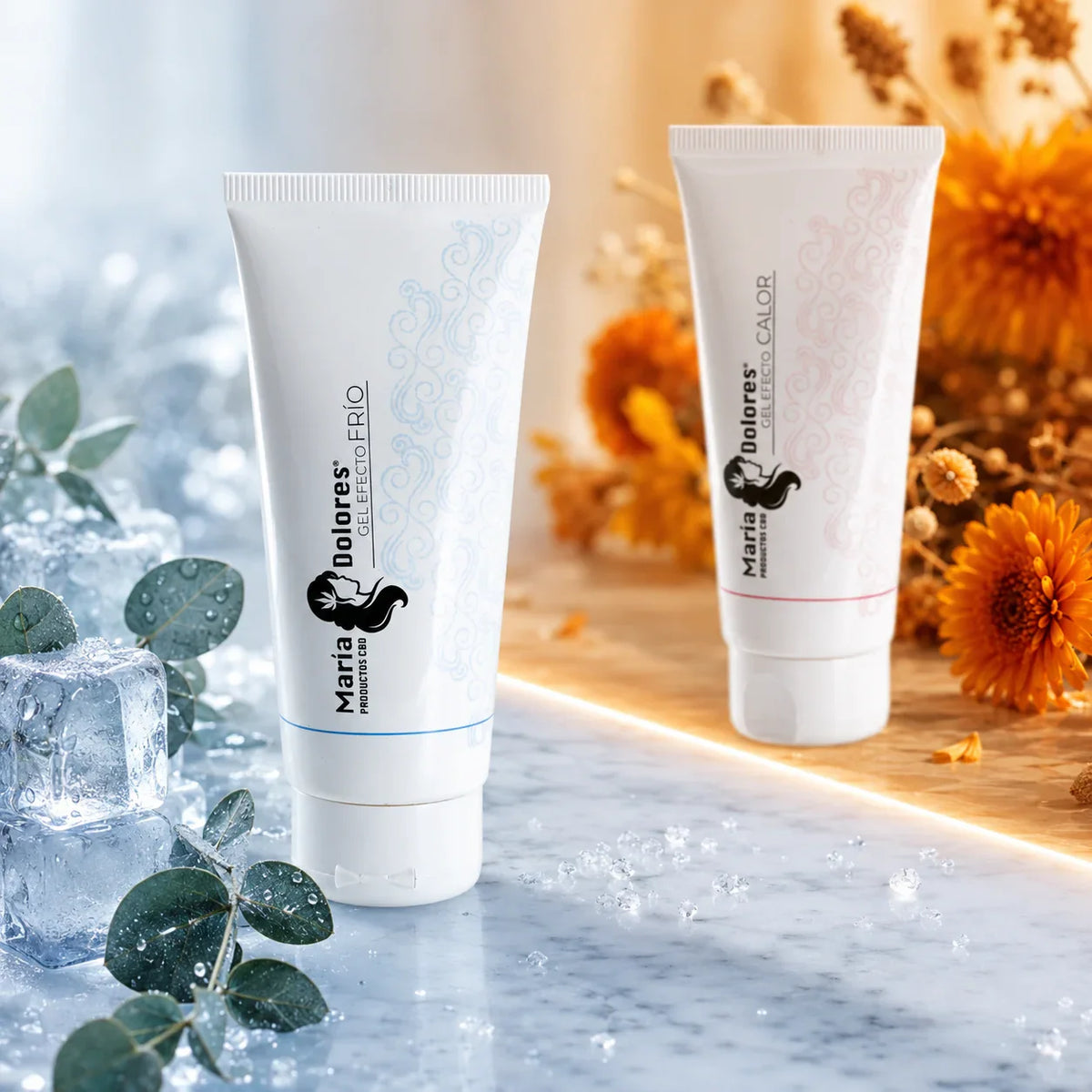 Gel frío o calor CBD: cuándo usar cada uno