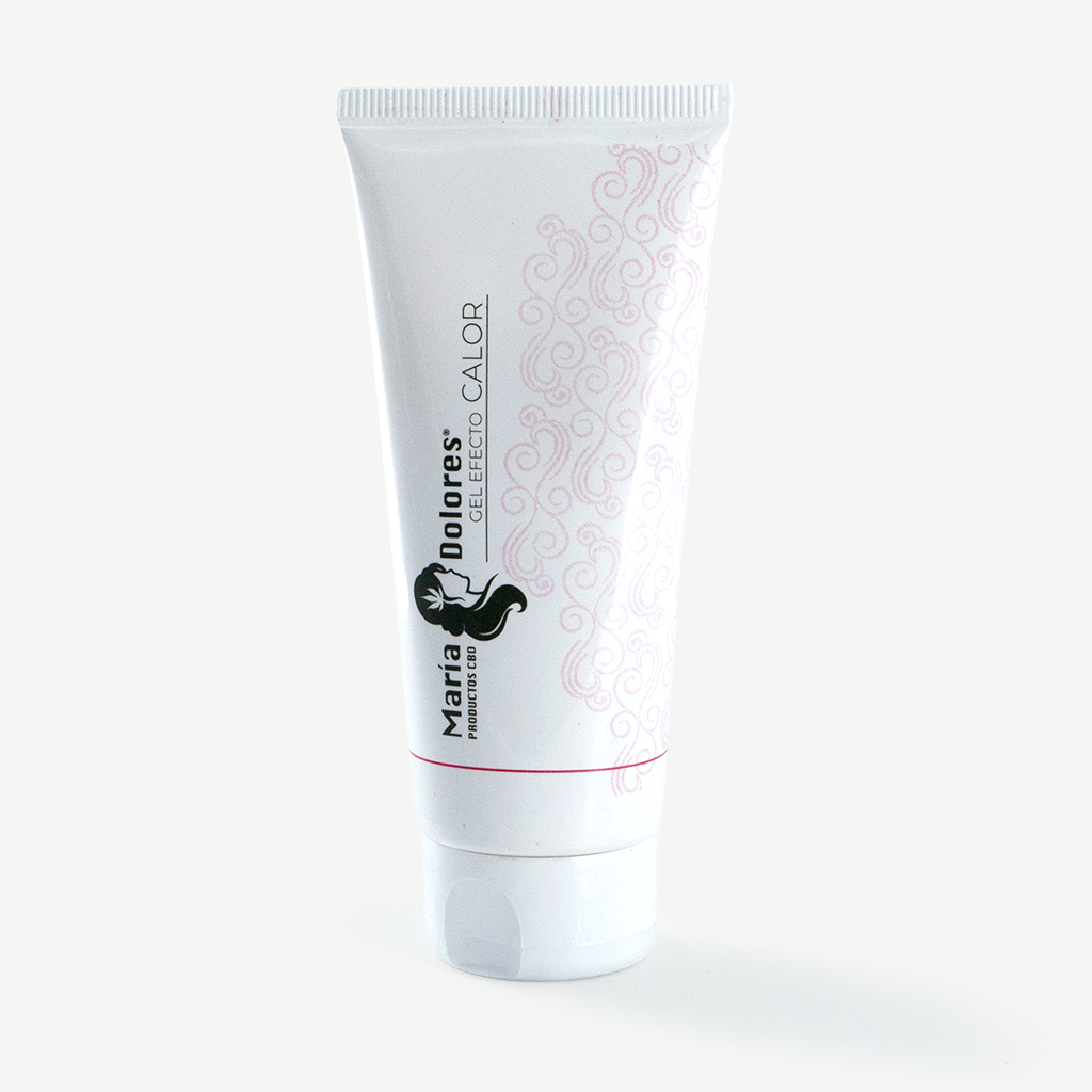Gel efecto calor. 100ml. 200mg. CBD